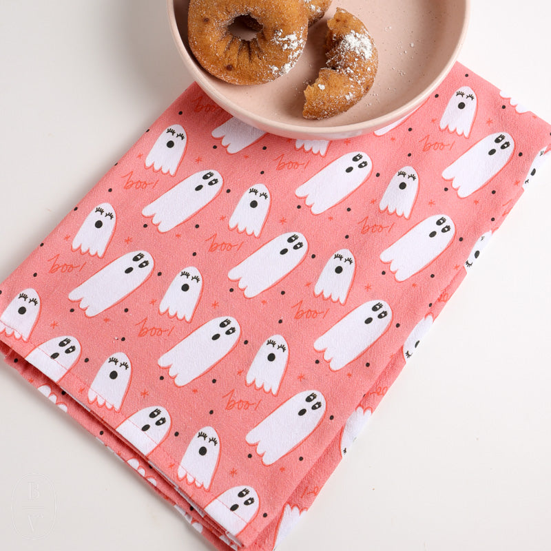 Doe A Deer FULL PATTERN GHOST FLOUR SACK TOWEL