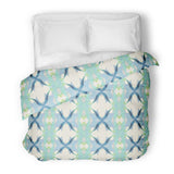 Laura Park Designs MICROLUX DUVET COVER Jasmine Blue