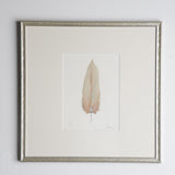 By Lacey SMALL FRAMED MATTED FEATHER SERIES 1 PAINTING 1