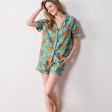 Printfresh HIGHLAND COWS LIGHTWEIGHT FLANNEL SHORT SET