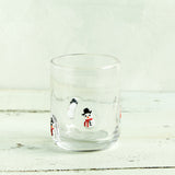 Creative Co-op HOLIDAY DRINKING GLASS Snowmen