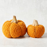 Creative Co-op COTTON BLEND BOUCLE VELVET PUMPKIN Orange