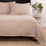 Pom Pom At Home BILLIE BLANKET Taupe