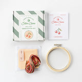 Cotton Clara Craft Kits and Supplies CHERRY CROSS STITCH KIT