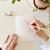 Emily Lex Studio POTTED PLANTS WATERCOLOR NOTECARD SET
