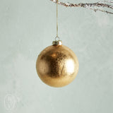 Raz Imports GOLD LEAF ORNAMENT Ball