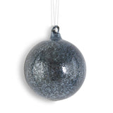 K and K Interiors MERCURY GLASS ROUND ORNAMENT