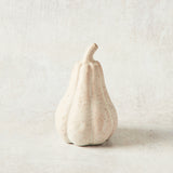 Creative Co-op STONEWARE REACTIVE GLAZE PUMPKIN Ivory Tall