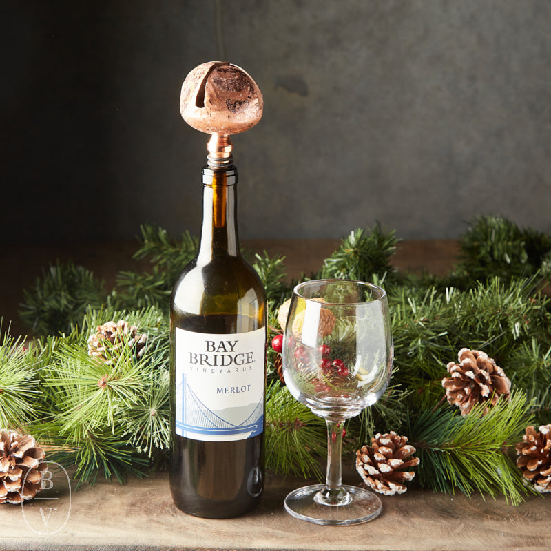 Creative Co-op BELL BOTTLE STOPPER