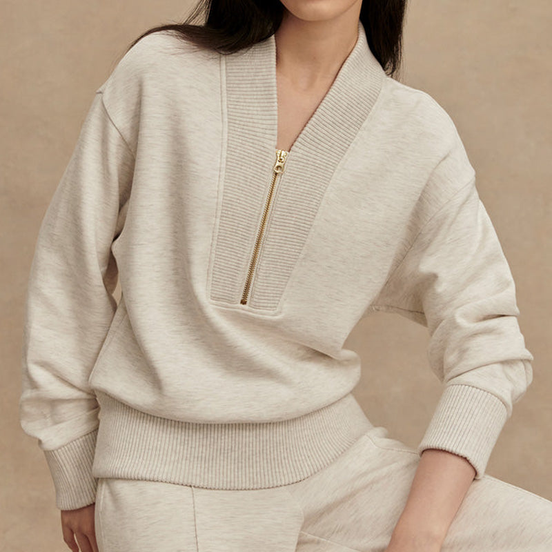 Varley SALLY HALF ZIP SWEAT