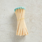 Creative Co-op BRIGHT MULTICOLOR SAFETY MATCHES Sky Blue