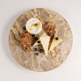 Creative Co-op MARBLE MULTICOLORED LAZY SUSAN