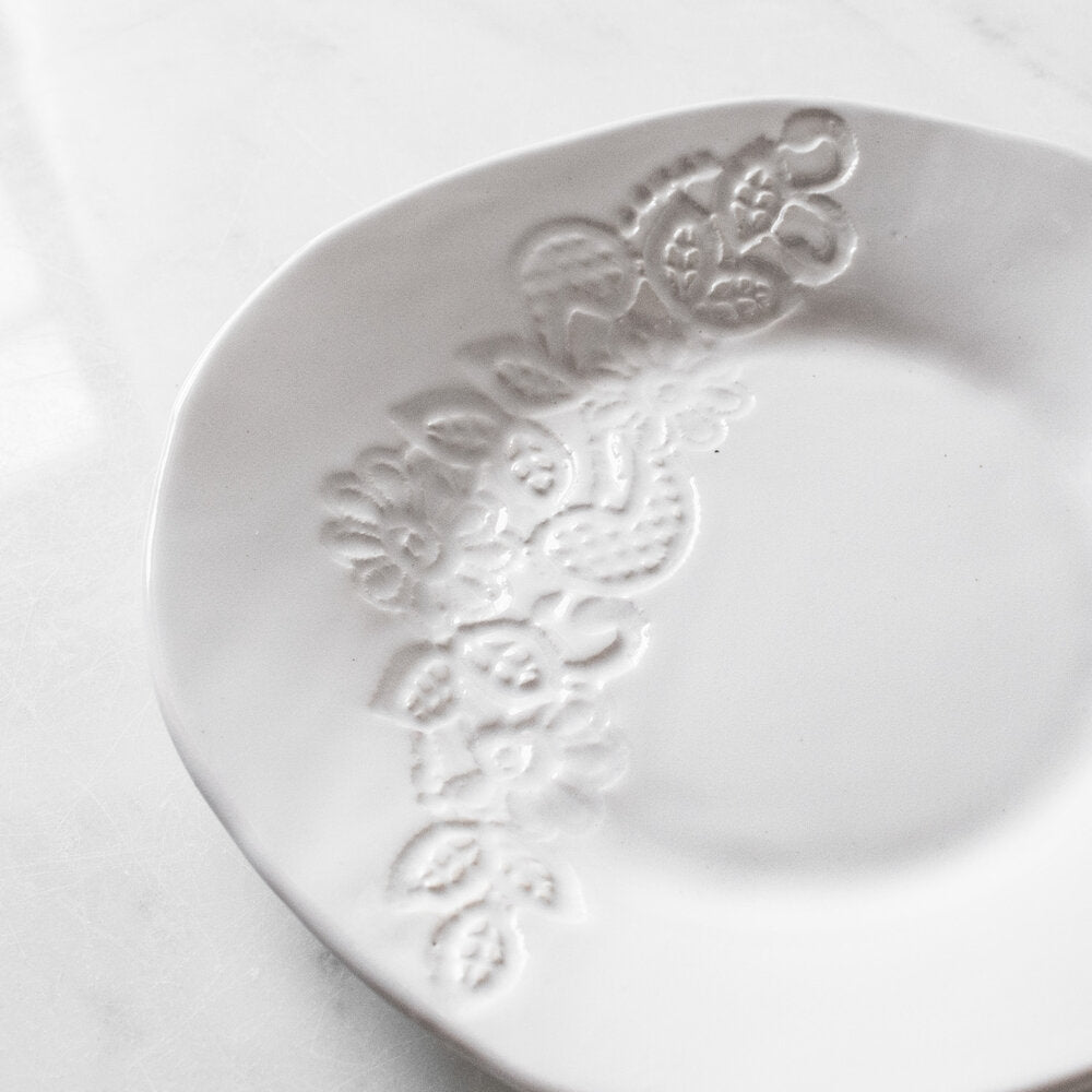 Handmade Studio TN LACE SALAD PLATE