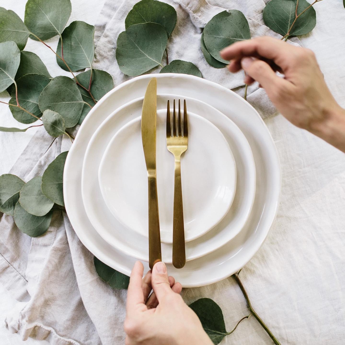 Handmade Studio TN KINFOLK DINNER PLATE