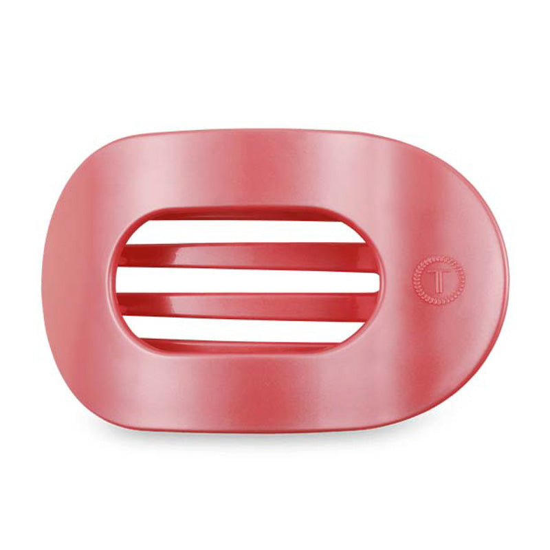 Teleties FLAT ROUND CLIP Calming Coral