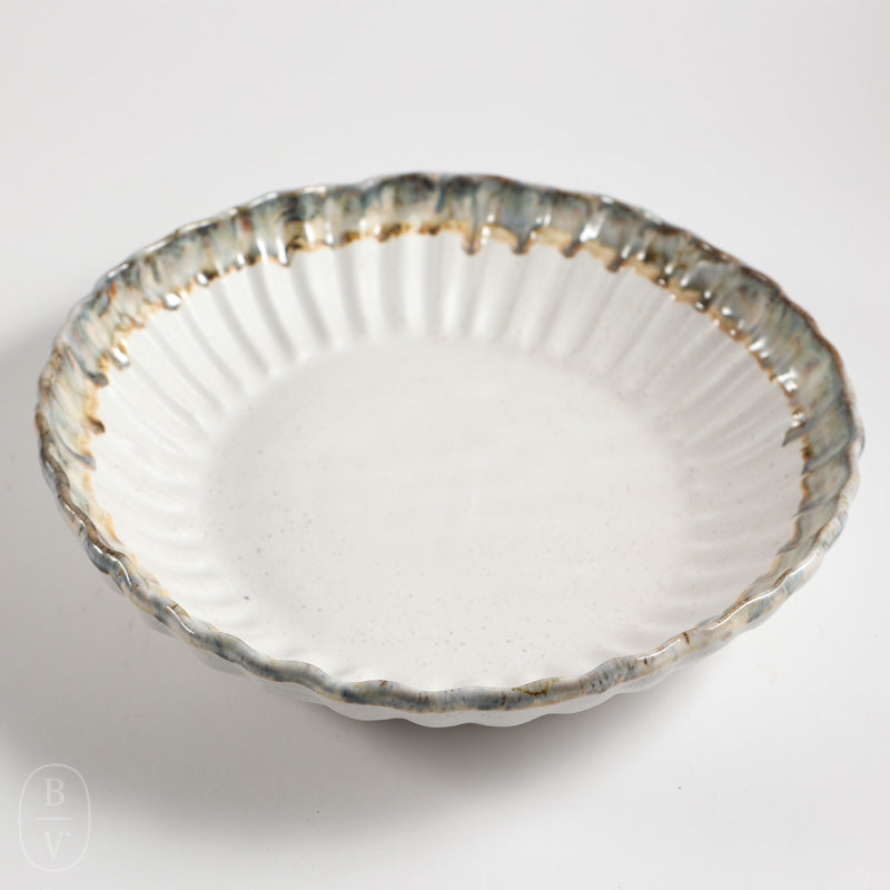 Etta B Pottery CRIMPED SERVING BOWL