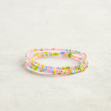 Beaded Blondes SPRINKLE BRACELET Pastel