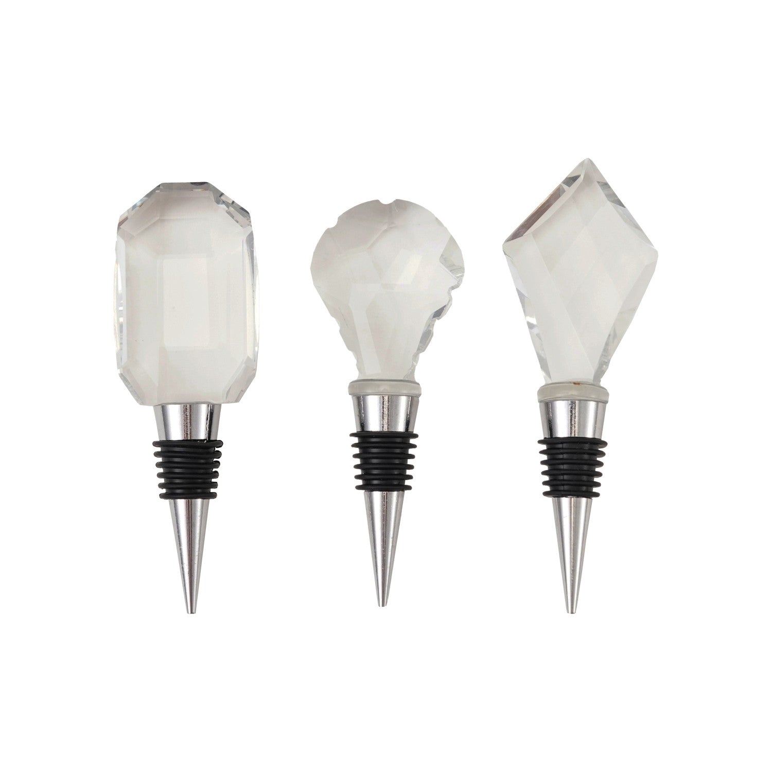 Creative Co-op CRYSTAL BOTTLE STOPPER Teardrop