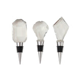 Creative Co-op CRYSTAL BOTTLE STOPPER Teardrop