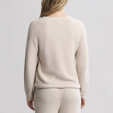 Barefoot Dreams COZYCHIC LITE TEXTURED RAGLAN SLEEVE HENLEY