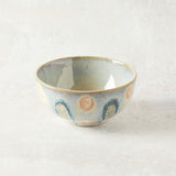 Creative Co-op HAND PAINTED STONEWARE BOWL