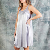 PJ Harlow LINDSAY SATIN NIGHTIE Lavender