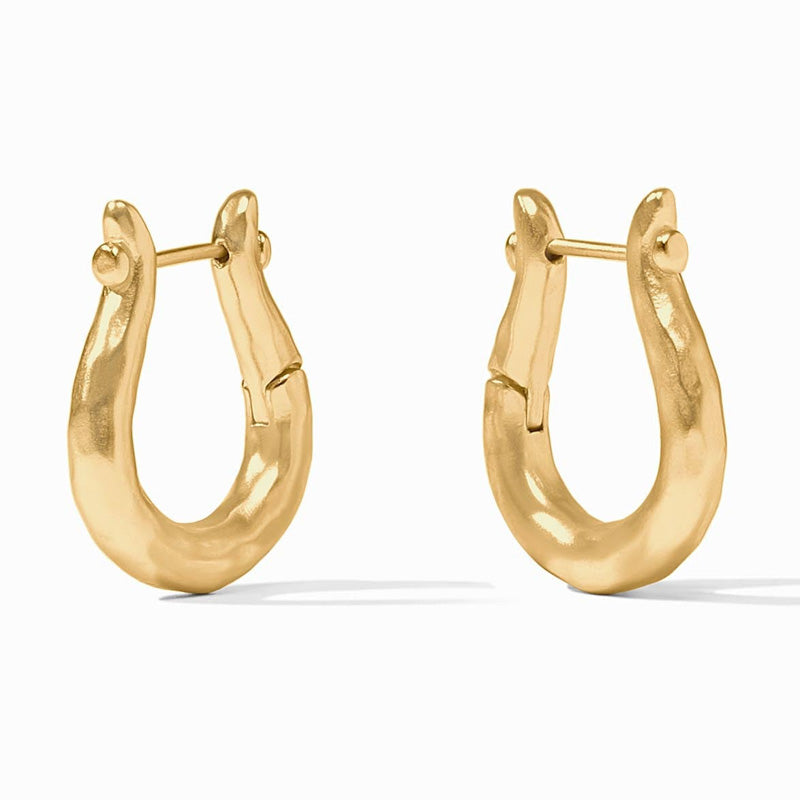 Julie Vos SARATOGA HOOP Gold Small