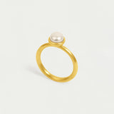 Dean Davidson CATALINA MINI GEMSTONE STACKING RING Pearl