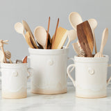 Europe 2 You HANDTHROWN CROCK AND UTENSIL SET