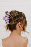 Teleties CLASSIC HAIR CLIP Lilac You Large