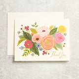 Rifle Paper Co JULIET ROSE THANK YOU CARD