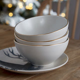 Casafina by Costa Nova AUGUSTA SOUP_CEREAL BOWL Natural_Gold