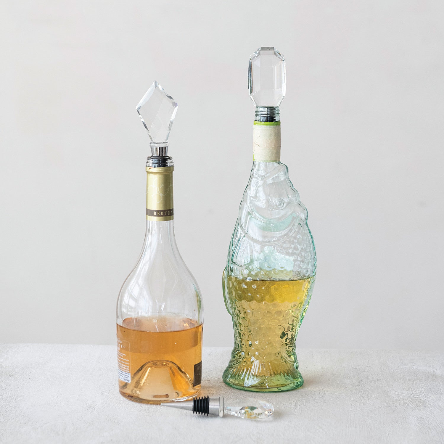 Creative Co-op CRYSTAL BOTTLE STOPPER