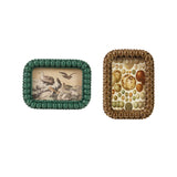 Creative Co-op DOUBLE RESIN BALL PHOTO FRAME