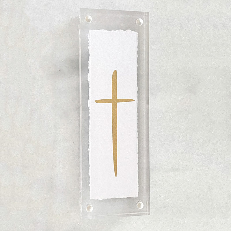 Eva Belle ACRYLIC SIMPLE SMALL Cross 2x6