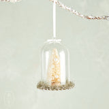 Park Hill Collection FROSTED SISAL TREE IN CLOCHE ORNAMENT