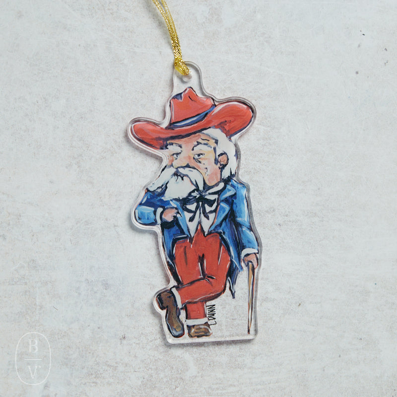 Lauren Dunn ACRYLIC MASCOT ORNAMENT Rebel