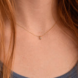 CV Designs CLEAR CZ CROSS NECKLACE - CVNTCC