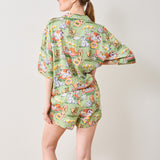 Printfresh PALM ROYALE POOCHES SATIN SWEET DREAMS SET