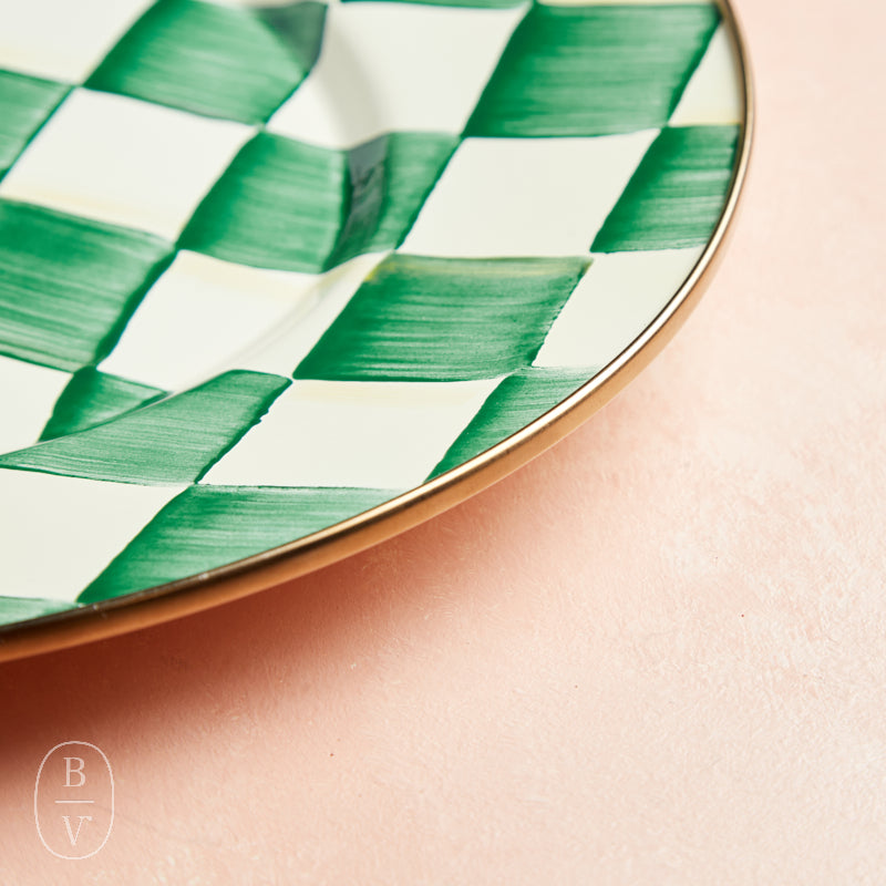 MacKenzie-Childs ENAMEL OVAL PLATTER