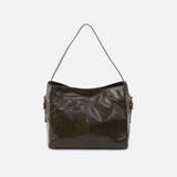 Hobo RENDER SHOULDER BAG Deep Moss Polished Leather