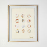 By Lacey EXPECTATION BUBBLES FRAMED FLOATED SERIES 6 NO 1