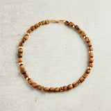 Virtue TRIBAL TUBE NECKLACE Brown