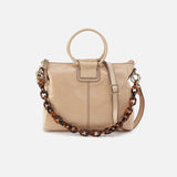 Hobo SHEILA MEDIUM SATCHEL Quartz Polished Leather