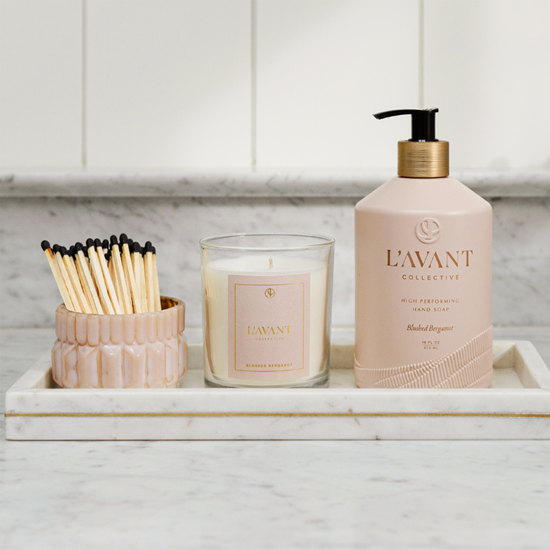 L'Avant Collective Inc WHITE CANDLE