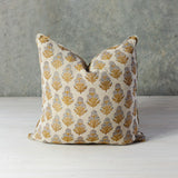 Filling Spaces MARIGOLD DOUBLE SIDED PILLOW Mustard 22x22