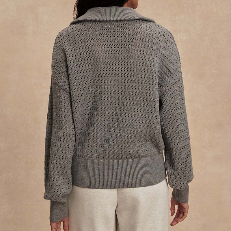 Varley DARLA HALF ZIP KNIT