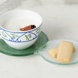 Europe 2 You GLASS SNACK AND TEA DUO PLATE