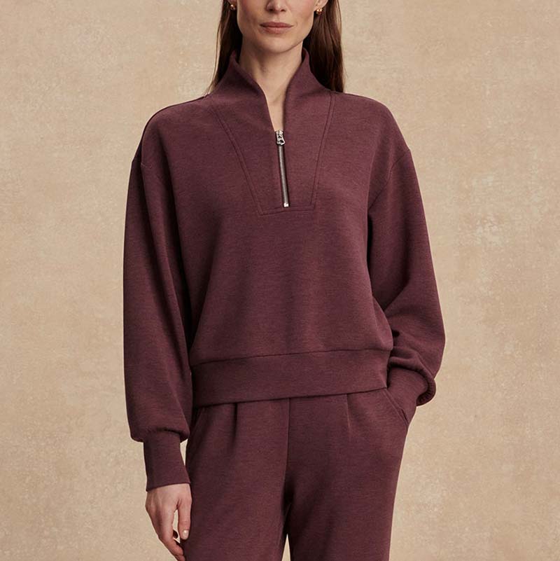 Varley DAVIDSON SWEAT Sassafras Marl