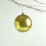 K and K Interiors MERCURY SHATTERPROOF ROUND ORNAMENT Green 6